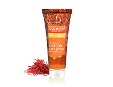 Vaadi Herbals Skin Whitening Saffron Face Wash with Sandal Extract, 60 ml