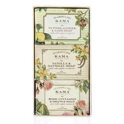 Kama Ayurveda Natural Soap Box 375g - Organic Skincare