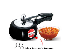 Hawkins Contura Black 1.5 litre Pressure Cooker