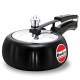 Hawkins 2 Litre Contura Black Pressure Cooker, Hard Anodised Inner Lid Cooker, Handi Cooker, Small Cooker, Black (CB20)