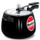 Hawkins 6.5 Litre Contura Black Pressure Cooker, Hard Anodised Inner Lid Cooker, Handi Cooker, Black (CB65)