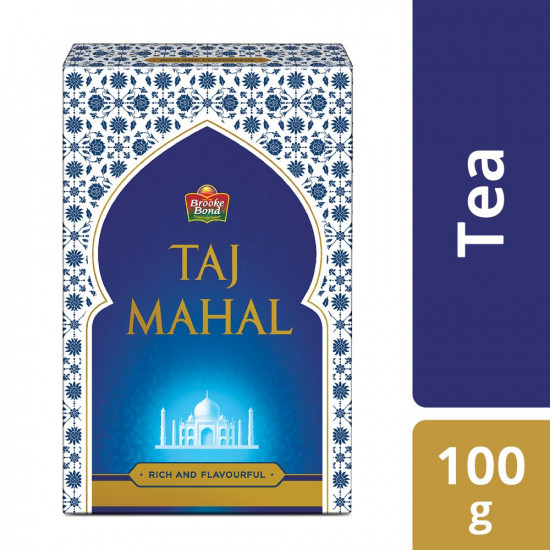 Brooke Bond Taj Mahal Tea, Unique,rich flavor, 100 Grams