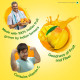 B Natural Mango Juice, Goodness of fiber, Made with choicest Mangoes, 1 litre