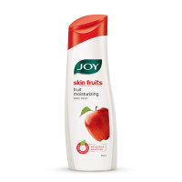 Joy Skin Fruits Lightweight Body Lotion 300ml | with Almond Oil & Jojoba Oil | Suitable For Summers | Non Sticky & Non Greasy Body Lotion For All Skin Types
