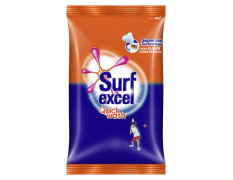 Surf Excel Quick Wash Detergent Powder 2 Kg, Washing Powder With Lemon & Bleach To Remove Tough Stains On Clothes - Bucket & Machine Wash, 1 Count
