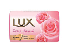 Lux Soft Glow Rose & Vitamin E For Glowing Skin Soap Beauty Soap 150 g