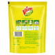 Vim Dishwash Liquid Gel Lemon, With Lemon Fragrance, Leaves No Residue, Grease Cleaner For All Utensils, 500 ml Refill Pouch