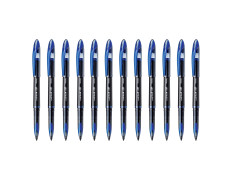 uni-ball Air UBA188M 0.5mm Roller Ball Pen | Blue Ink, Pack of 12