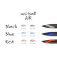 uni-ball Air UBA188M 0.5mm Roller Ball Pen | Blue Ink, Pack of 12