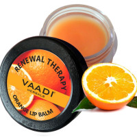 Vaadi Herbals Lip Balm, Orange and Shea Butter, 10g