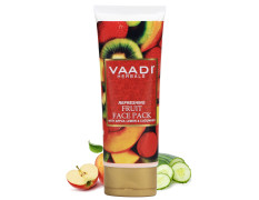 Vaadi Herbals Refreshing Fruit Pack with Apple Lemon and Cucumber, 120g