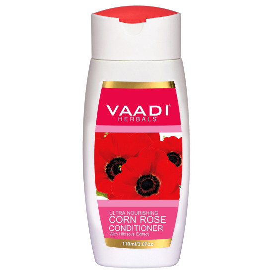 Vaadi Herbals Corn Rose Conditioner With Hibiscus Extract, 110Ml