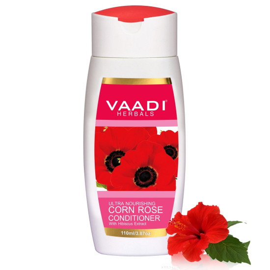 Vaadi Herbals Corn Rose Conditioner With Hibiscus Extract, 110Ml