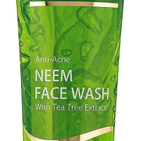 Vaadi Herbals Anti Acne Neem Face Wash with Tea Tree Extract, 60g