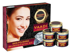 Vaadi Herbals Skin Polishing Diamond Facial Kit, 270g