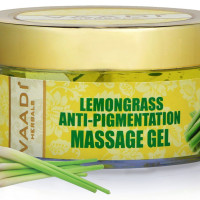 Vaadi Herbals Lemongrass Anti Pigmentation Massage Gel, 50g Vaadi Herbals Lemongrass Anti Pigmentation Massage Gel, 50g