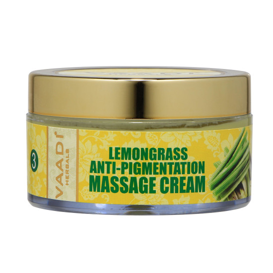 Vaadi Herbals Lemongrass Anti Pigmentation Massage Cream, 50g