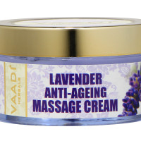 Vaadi Herbals Lavender Anti Ageing Massage Cream, 50 Gm