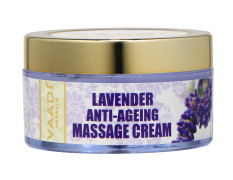 Vaadi Herbals Lavender Anti Ageing Massage Cream, 50 Gm