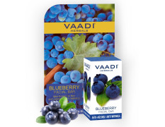 Vaadi Herbals Blueberry Facial Bar with Extract of Mint, 25g