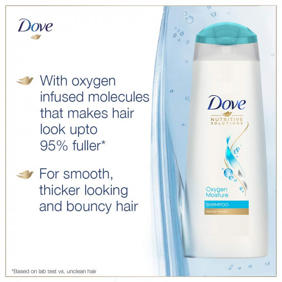 Dove Oxygen Moisture Shampoo, 180 ml