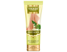 Vaadi Herbals Foot Scrub with Fenugreek and Lemongrass Oil, 110g