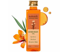 Auravedic Kumkumadi Oil For Face 100 Ml, Kumkumadi Tailam Face Oil For Glowing Skin, Dark Spot Corrector Face Serum