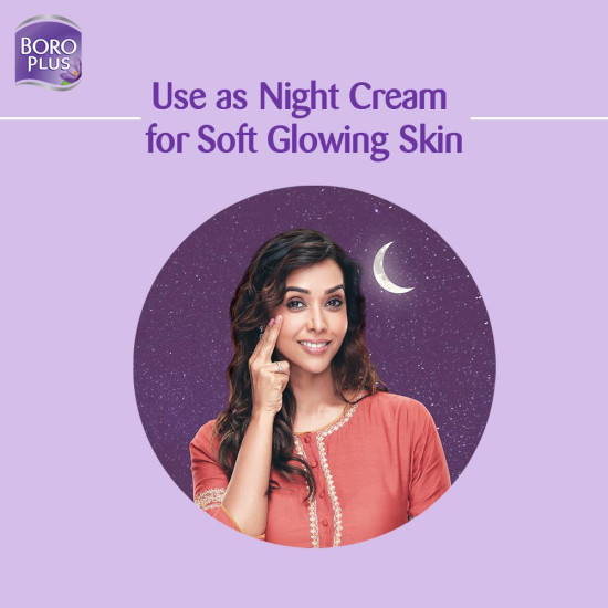 BoroPlus Ayurvedic Antiseptic Cream with 10 super herbs |24 hrs Moisturisation |Glowing Skin|For Face, Hand & Body | Heals and Protects the skin|80ml