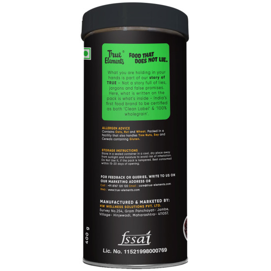 True Elements Muesli Fruits, Nuts & Seeds 400gm - Breakfast Cereal | 100% Wholegrain | Muesli with Freeze Dried Fruits True Elements Muesli Fruits, Nuts & Seeds 400gm - Breakfast Cereal | 100% Wholegrain | Muesli with Freeze Dried Fruits