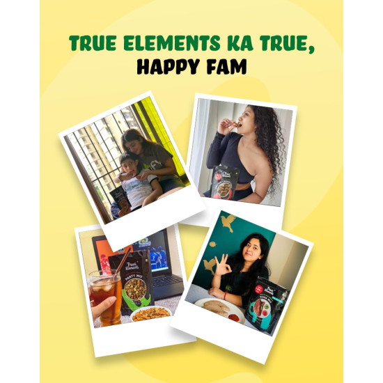 True Elements Muesli Fruits, Nuts & Seeds 400gm - Breakfast Cereal | 100% Wholegrain | Muesli with Freeze Dried Fruits True Elements Muesli Fruits, Nuts & Seeds 400gm - Breakfast Cereal | 100% Wholegrain | Muesli with Freeze Dried Fruits