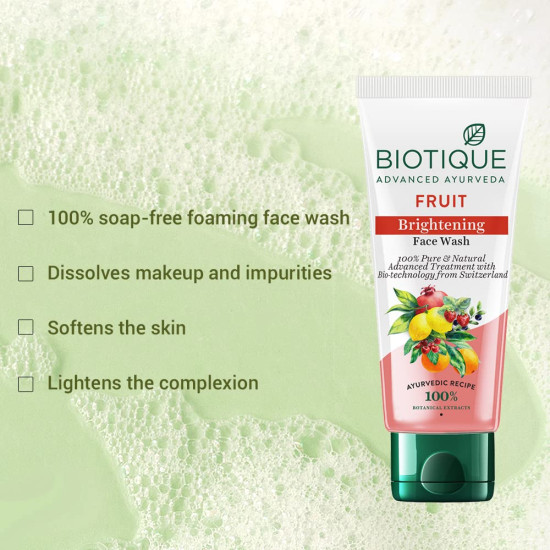 Biotique Bio White Whiting and Brightining Face Wash, 50ml