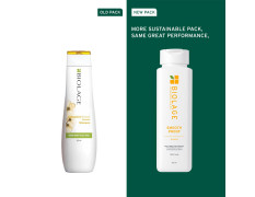 Biolage Smooth Proof Anti-Frizz Shampoo | Up to 72HR Frizz Control | With Camellia Oil & Glycerin | For Dry and Frizzy Hair | For Women and Men | Vegan & Cruelty-Free