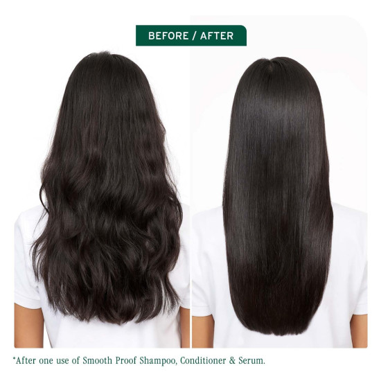 Biolage Smooth Proof Anti-Frizz Shampoo | Up to 72HR Frizz Control | With Camellia Oil & Glycerin | For Dry and Frizzy Hair | For Women and Men | Vegan & Cruelty-Free