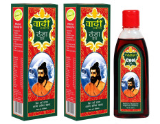 Vaadi Herbals Value Pack of Cool Oil with Triphla and Almond, 200ml x 2