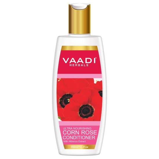 Vaadi Herbals Corn Rose Conditioner with Hibiscus Extract, 350g