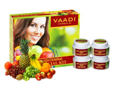 Vaadi Herbals Skin Lightening Fruit Facial Kit, 70g