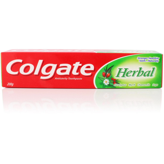 Colgate Toothpaste - Herbal, 200G Tube, Cavity Protection