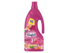Comfort Lily Fresh Fabric Conditioner 1.6 L | After Wash Liquid Fabric Softener (Super Saver Offer Pack) | Softness, Shine & Long Lasting Freshness