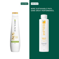 Biolage Smooth Proof Anti-Frizz Shampoo |Up to 72HR Frizz Control | With Camellia Oil & Glycerin | For Dry and Frizzy Hair | For Women and Men | Vegan & Cruelty-Free