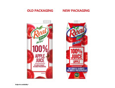Real Activ 100% Apple Fruit Juice - 1L | No Added Sugars & Preservatives | Rich in Vitamin C | Goodness of Best Apple | Tasty, Refreshing & Energizing Fruit Drink