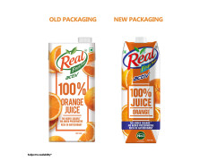 Real Activ 100% Orange Fruit Juice - 1L | No Added Sugars & Preservatives | Rich in Vitamin C | Goodness of Best Oranges | Tasty, Refreshing & Energizing Fruit Drink