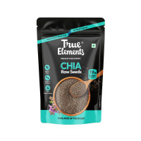 True Elements Chia Seeds 150g - Non-GMO and Fibre Rich Seeds | Omega-3 rich Seeds for Eating | Healthy Snacks | Best for Weight Management