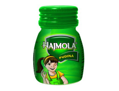 Dabur Hajmola : 100% Ayurvedic Tasty Digestive Tablets for Improved Digestion and Relief from flatulence , Pudina flavour-120 tabs