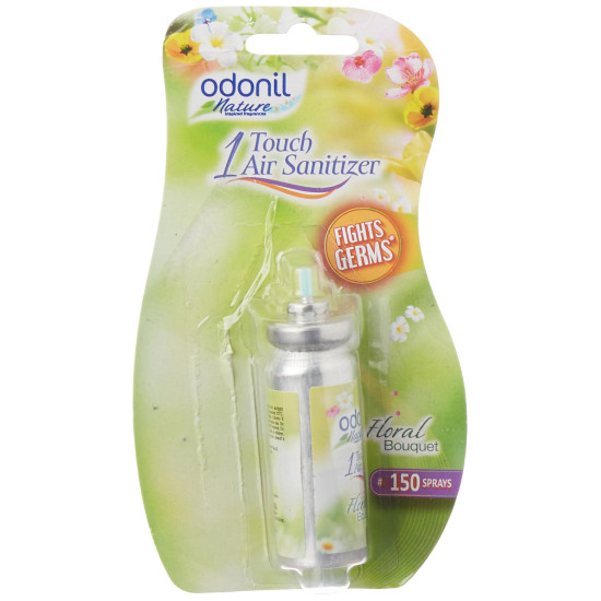 Odonil One Touch Air Purifier Freshener Floral Bouquet - 7.8 Gm Spray