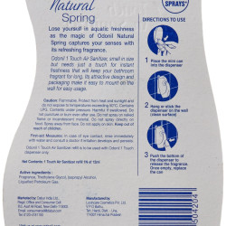 Odonil One Touch Air - sanitizer Natural Spring Refill spray 7.8g