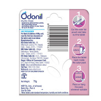 Odonil Bathroom Air Freshener Blocks – Mystic Rose - 75 g Odonil Bathroom Air Freshener Blocks – Mystic Rose - 75 g
