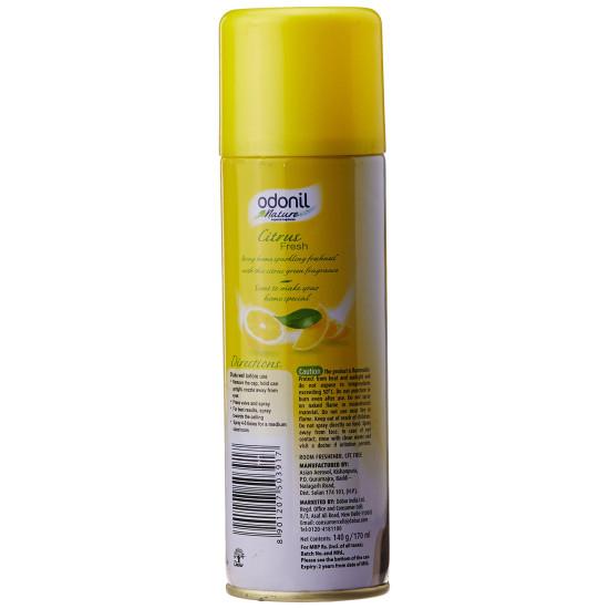 Odonil Room Spray Home Freshener 140gm Citrus