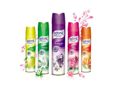 Odonil Room Air Freshner Spray, Citrus Fresh - 220 ml | Nature Inspired Fragrance for Home & Office | Long Lasting Fragrance