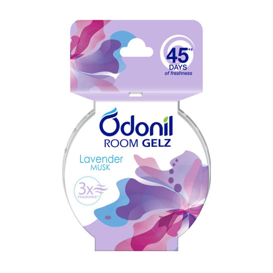 Odonil Room Freshening Gelz Lavender Musk 75g (45 DAYS)