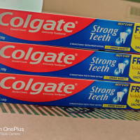 Colgate Toothpaste Dental Cream Strong Teeth - 100Gm (Pack of 3) | Complete Oral Care
